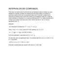 INTERVALOS DE CONFIANZA.