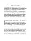 ANÁLISIS DE JORNADA DE OBSERVACIÓN Y AYUDANTÍA