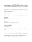 Menú para niños en edad escolar