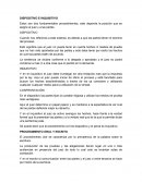 DISPOSITIVO E INQUISITIVO Estos son dos fundamentales procedimientos, esto depende la posición que se asigne al juez y a las partes