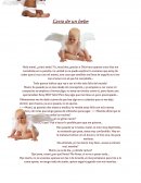 Carta de un bebe- aborto