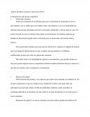 Análisis del Micro entorno (5 fuerzas de Porter) Evaluación de cada fuerza competitiva