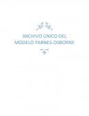 Archivo único del modelo de Panes - Osborne
