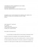 Desarrollo del talento humano hospital central san cristobal