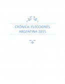 Elecciones argentina