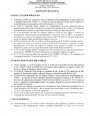 ASIGNACION DE AJUSTES GASTOS CUASADOS POR PAGAR