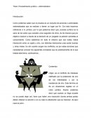 Litigios Título: Procedimiento jurídico – Administrativo