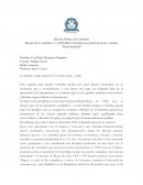 Historia Política De Colombia .Reseña de los capítulos 7 y 8 Del libro Colombia una nación pesar de sí misma