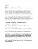 EXPOSICIÓN ENTORNO ECONÓMICO