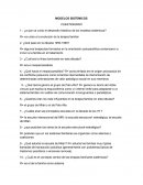 Cuestionario de modelos sistémicos