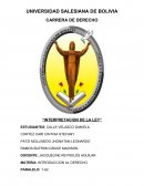 Monogrfia el espiritu de las leyes