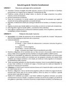 Estructura y principios de la constitución.