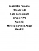 Desarrollo personal Mireles Martínez Angel Mauricio