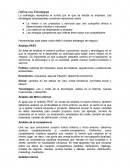 La estrategia representa el rumbo por el que se decide la empresa. Las estrategias empresariales combinan decisiones sobre: La misión o los productos y servicios que una compañía ofrece a determinados clientes y mercados