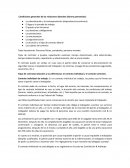 Informe sobre las relaciones en el trabajo.