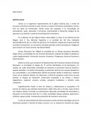 Cáritas es el organismo representativo de la Iglesia Católica que, a través de acciones concretas transmite el amor de Dios a nuestros hermanos