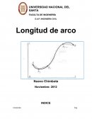 Longitud de arco.