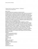 LABORATORIO DE QUÍMICA GENERAL Y ORGÁNICA