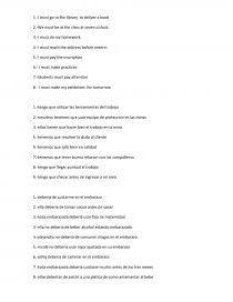 ORACIONES DE INGLÉS.. Página 1