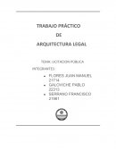TRABAJO PRÁCTICO DE ARQUITECTURA LEGAL