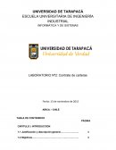 LABORATORIO Nº2: Contrate de carteras