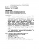 Actividades evaluativas- 3 trimestre 2015