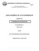 FUNDAMENTOS DE MARKETING Nº DE CREDITOS: 4