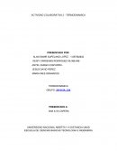 Actividad colaborativa de termodinamica