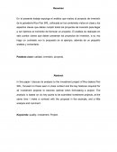Formulación y evaluación de proyectos de una panadería