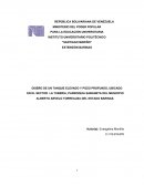 DISEÑO DE UN TANQUE ELEVADO Y POZO PROFUNDO, UBICADO EN EL SECTOR LA TUBERIA, PARROQUIA SABANETA DEL MUNICIPIO ALBERTO ARVELO TORREALBA DEL ESTADO BARINAS.