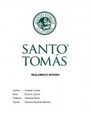 Reglamento Interno de una Empresa