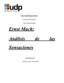Informe Bibliográfico Ernst Macht - El análisis de las sensaciones