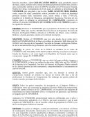 MINUTA DE COMPRAVENTA DE TERRENO