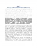 Futuros y Tendencias de la Administración de Proyectos