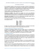 En la compañía a estudiar, misma que pidió el anonimato, se dedica a la fabricación y distribución de medicamentos a nivel nacional