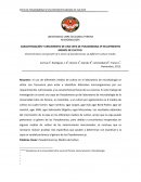 CARACTERIZACIÓN Y CRECIMIENTO DE UNA CEPA DE PSEUDOMONA SP EN DIFERENTES MEDIOS DE CULTIVO.