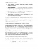 Tiempo productivo: es el tiempo que se utiliza en realizar actividades productivas con eficiencia.
