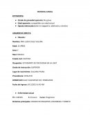 HISTORIA CLINICA ECTOSCOPIA