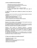 Test psicológico Marketing de precios