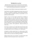 Habilidad de escuchar