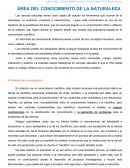 Miradas actuales en ciencias naturales