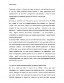 Historia del derecho internacional publico. conflictos guerras alianzas y tratos