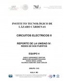 El objetivo de esta investigación es adquirir los conocimientos más importantes de la unidad cuatro de la materia Circuitos Eléctricos II