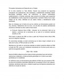 Principales Indicadores de Desarrollo de un Estado