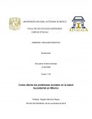 Problemas sociales que afectan la salud bucal