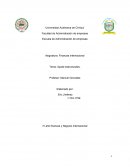 Ajustes estructurales Asignatura: Finanzas internacional