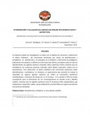 DETERMINACIÓN Y EVALUACIÓN DEL CONTROL BACTERIANO POR DESINFECTANTES Y ANTISÉPTICOS.