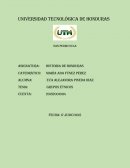 Historia de honduras - Grupos Étnicos