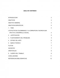 ETICA EMPRESARIAL. Si la corrupción afecta el desarrollo social. Página 1