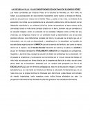 LA ESCUELA AYLLU Y LAS CONCEPCIONES EDUCATIVAS DE ELIZARDO PÉREZ